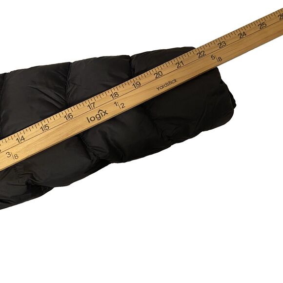 Lands' End Puffer Jacket Goose Down Women S Black Quilted Lightweight - Picture 7 of 10